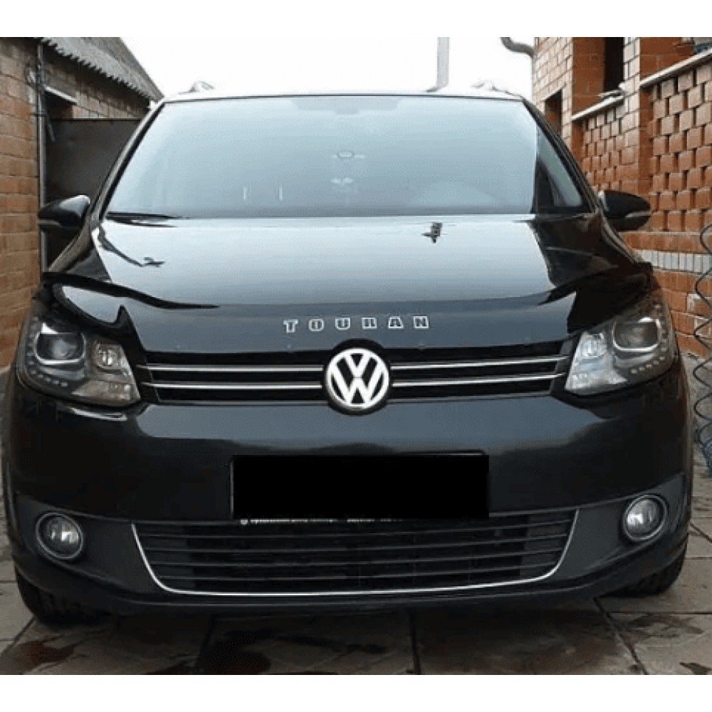 Дефлектор капота (мухобійка) для Volkswagen Touran 2010+ (VIP)