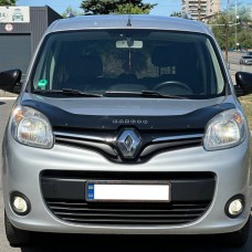 Дефлектор капота (мухобойка) для Renault Kangoo 2013+ /после рейстайлинга (ViP)