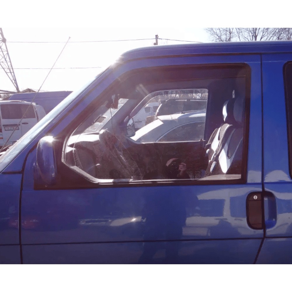 Дефлектори вікон (вітровики) Volkswagen T4 1990-2003 Heko