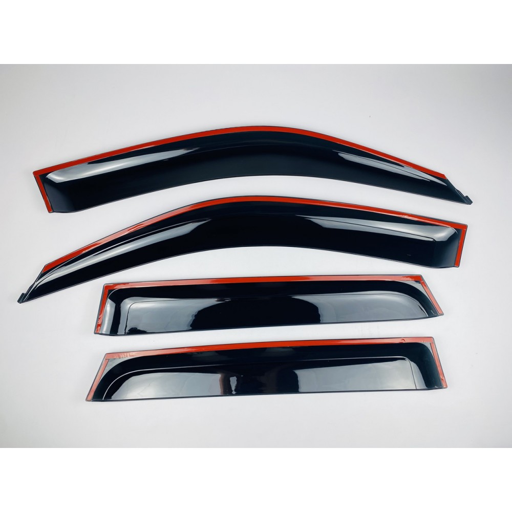 Дефлекторы окон (ветровики) для Suzuki Grand Vitara 2005-2015 4D  (HAWK)