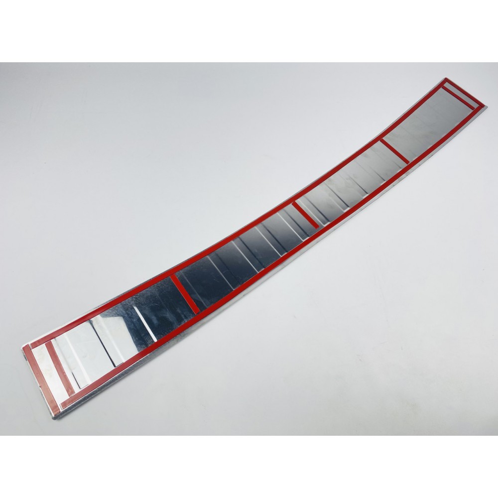 Накладка на задний бампер для Citroen Berlingo 2008-2017/Partner Хром-нерж (TAN24)