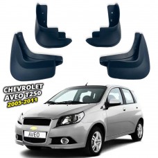Бризковики для Chevrolet Aveo T250 2005-2011 хетчбек 