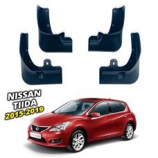 Брызговики Nissan Tiida '15-19, хэтчбек