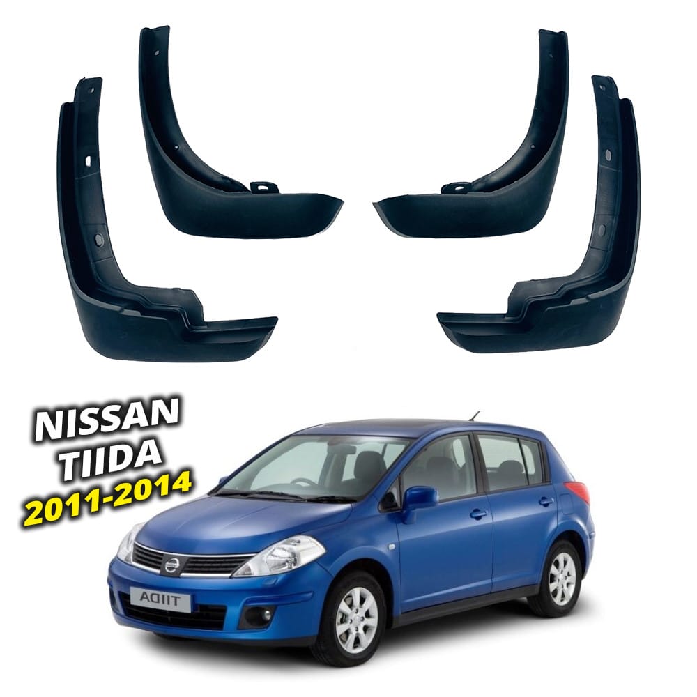 Бризковики Nissan Tiida Hatchback (C12) 2011-2016