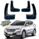 Брызговики Hyundai Santa Fe 2012-2018 БЕЗ ПОРОГІВ