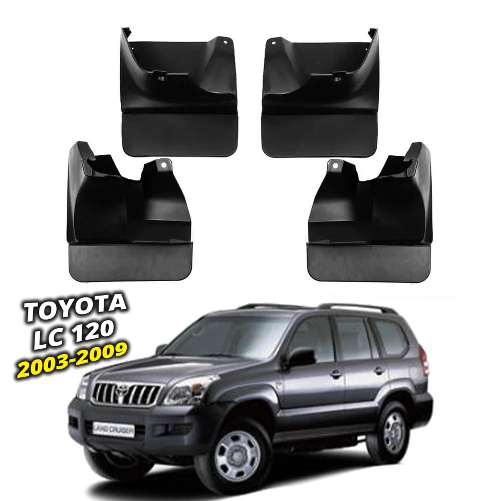 Брызговики Toyota LC Prado 120 2003-2009