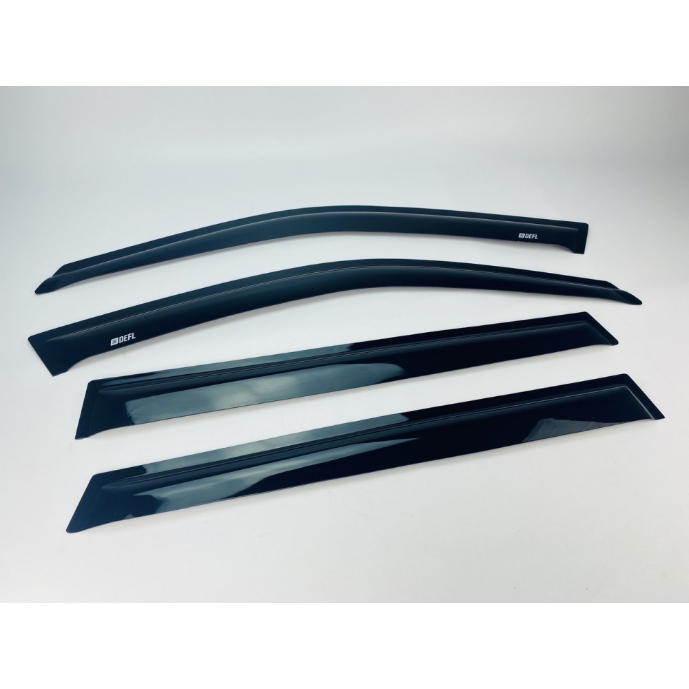 Дефлектори вікон (вітровики) до BMW X5 E70 2007-2013 накладні (DEFL) Q2
