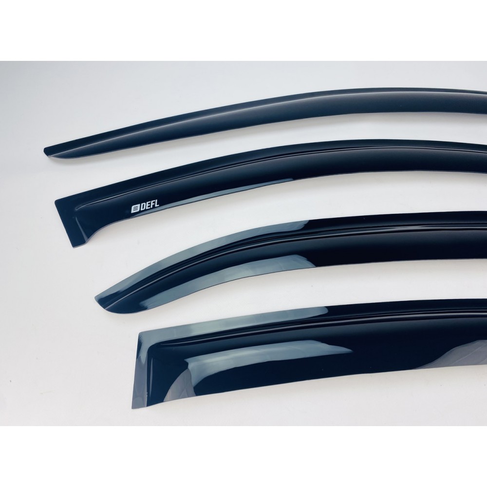 Дефлектори вікон (вітровики) для Kia Sorento 2002-2009 накладні (DEFL) Q2