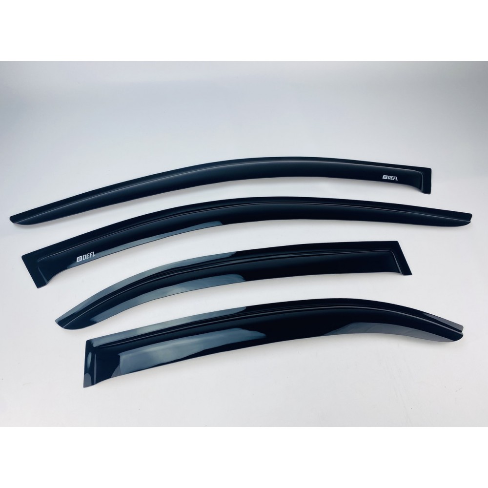 Дефлектори вікон (вітровики) для Kia Sorento 2002-2009 накладні (DEFL) Q2