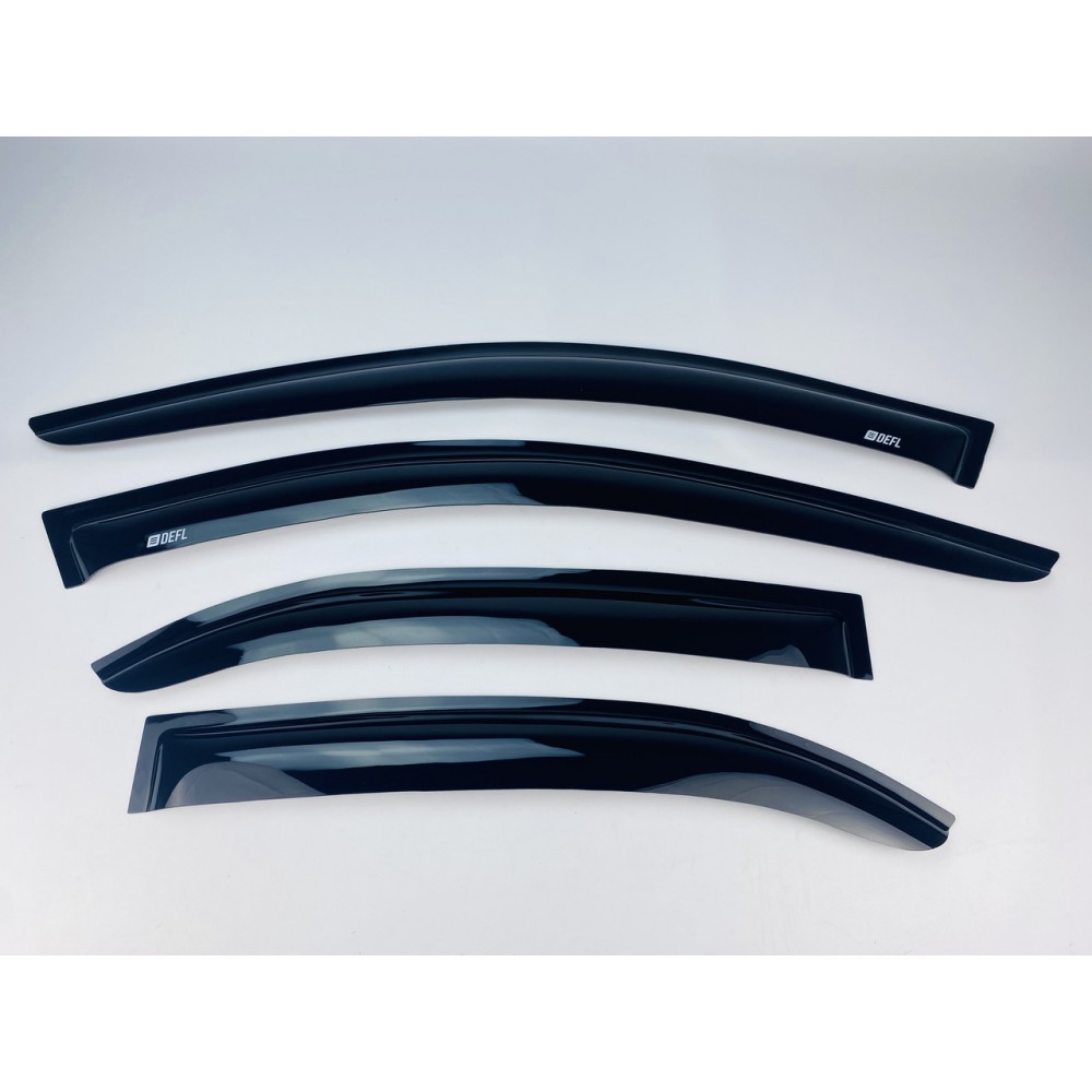 Дефлектори вікон (вітровики) для Kia Sorento 2002-2009 накладні (DEFL) Q2