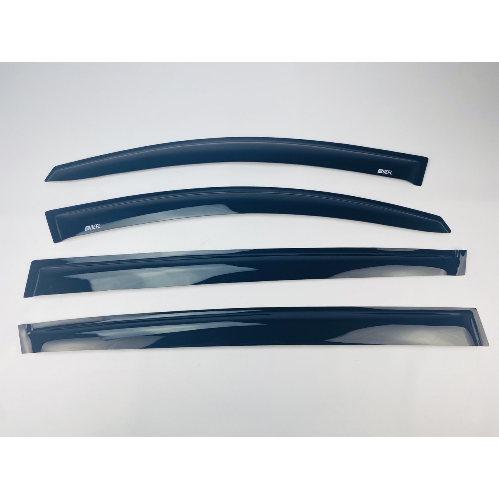 Дефлекторы окон (ветровики) для Kia Sportage III 2010-2015 накладные (DEFL) Q2