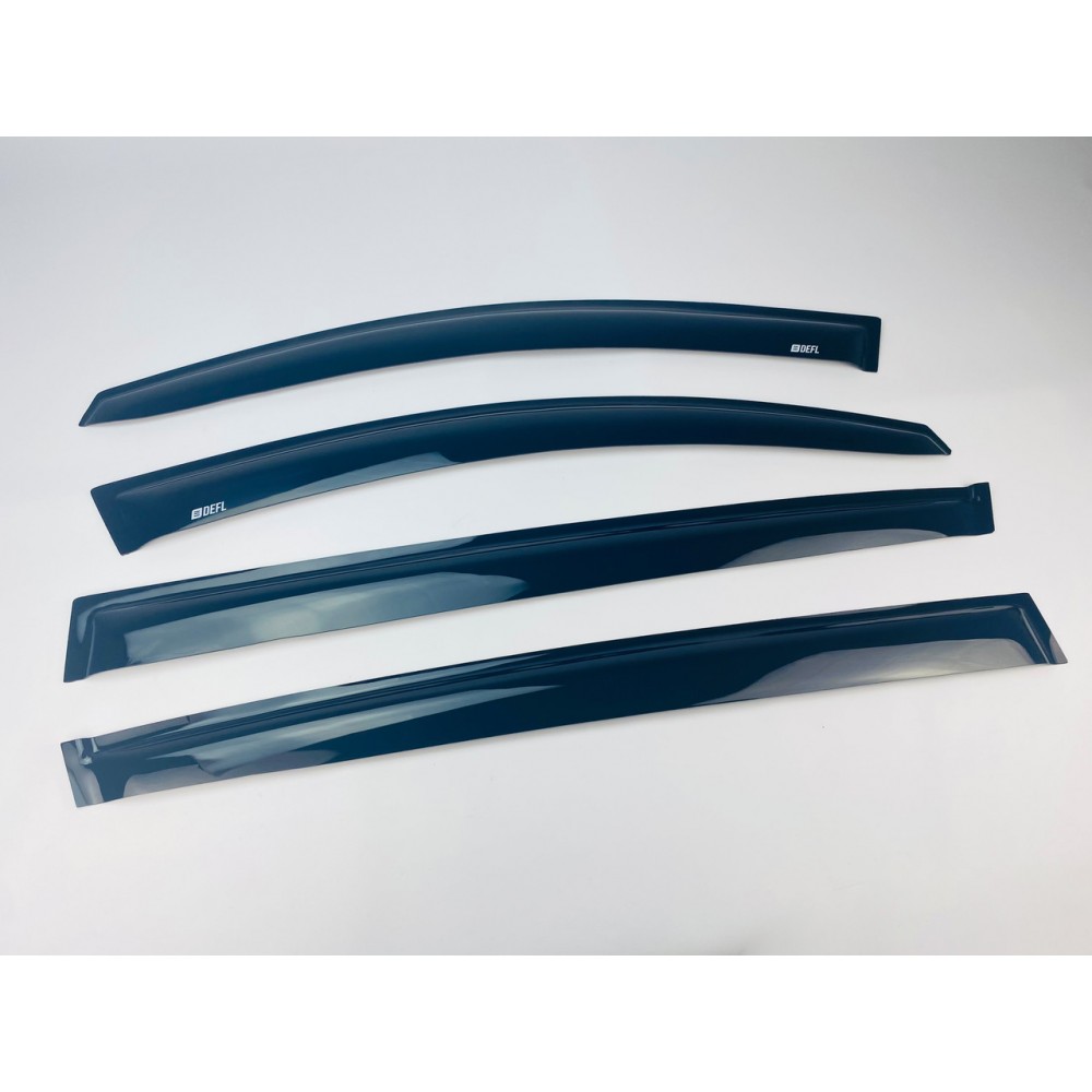 Дефлекторы окон (ветровики) для Kia Sportage III 2010-2015 накладные (DEFL) Q2