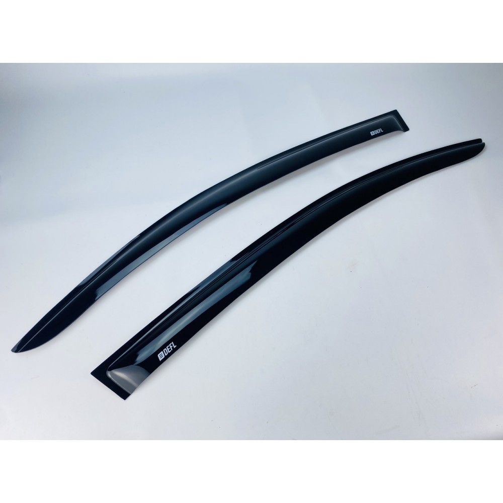 Дефлекторы окон (ветровики) для Peugeot Partner / Citroen Berlingo 2008-2018 накладные (DEFL) Q2