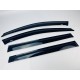 Дефлектори вікон (вітровики) для Skoda Octavia A7 2013-2019 Sedan накладні (DEFL) Q2