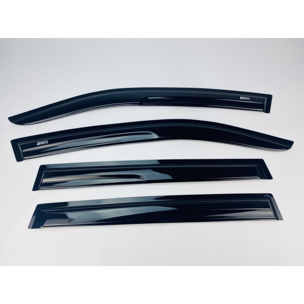 Дефлектори вікон (вітровики) для Subaru Forester 2013-2018 накладні (DEFL) Q2
