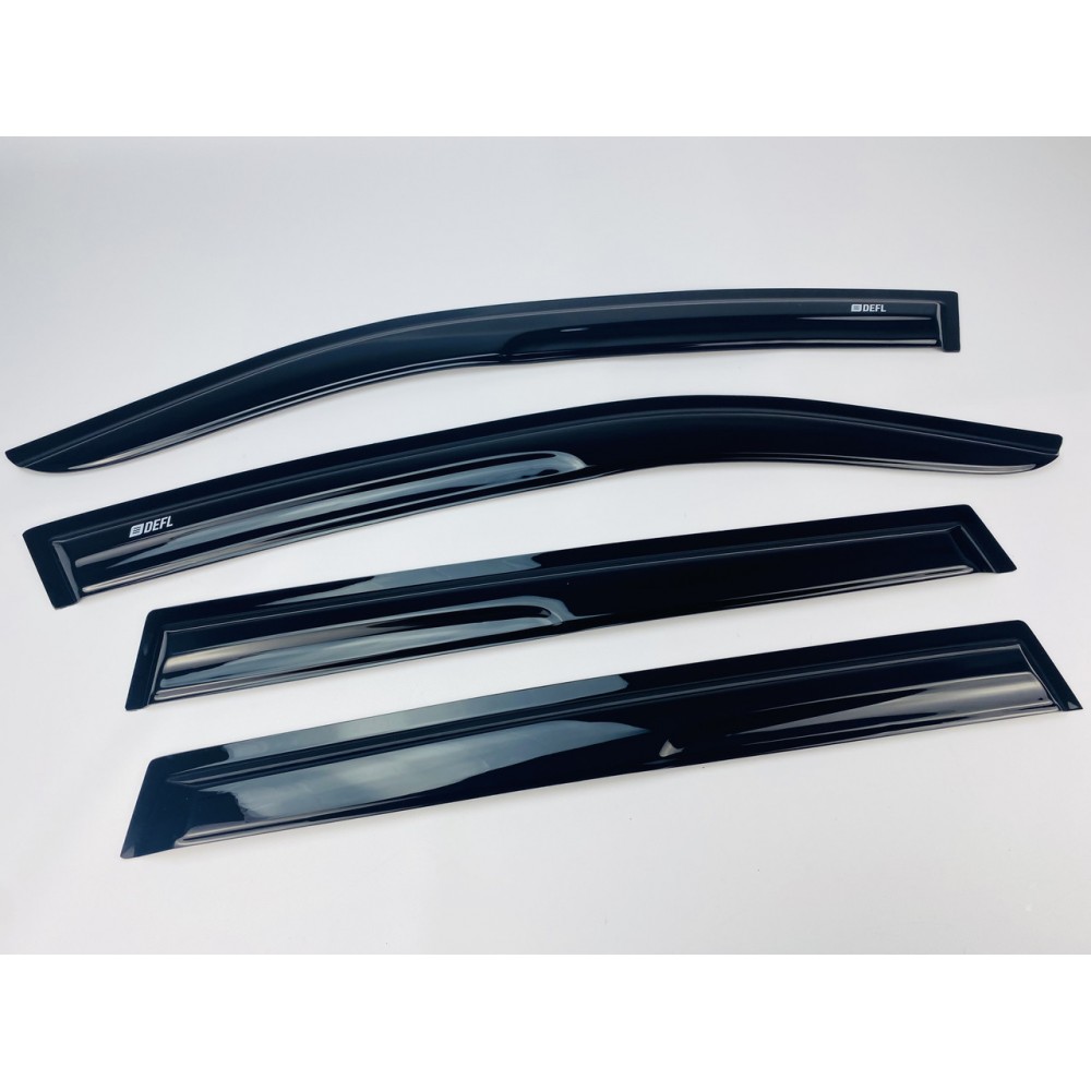 Дефлектори вікон (вітровики) для Subaru Forester 2013-2018 накладні (DEFL) Q2