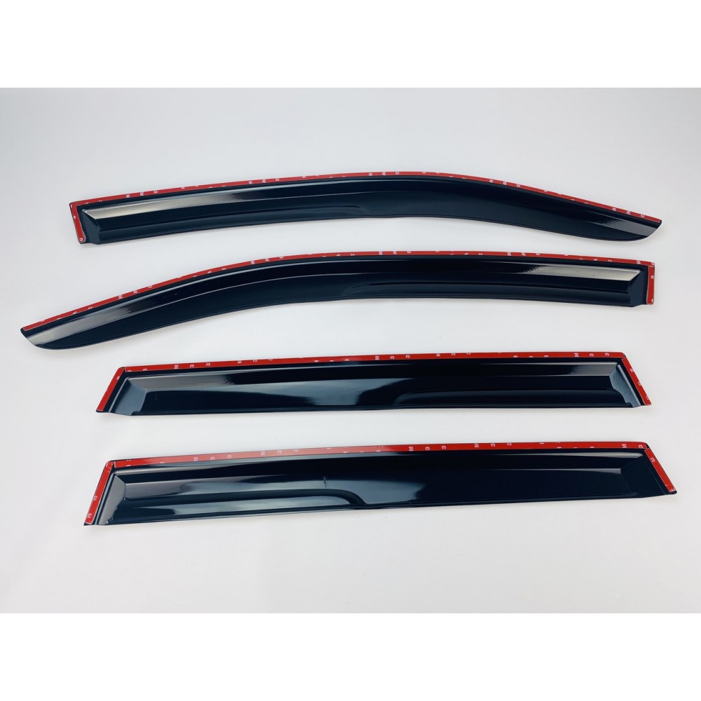 Дефлектори вікон (вітровики) для Subaru Forester 2013-2018 накладні (DEFL) Q2