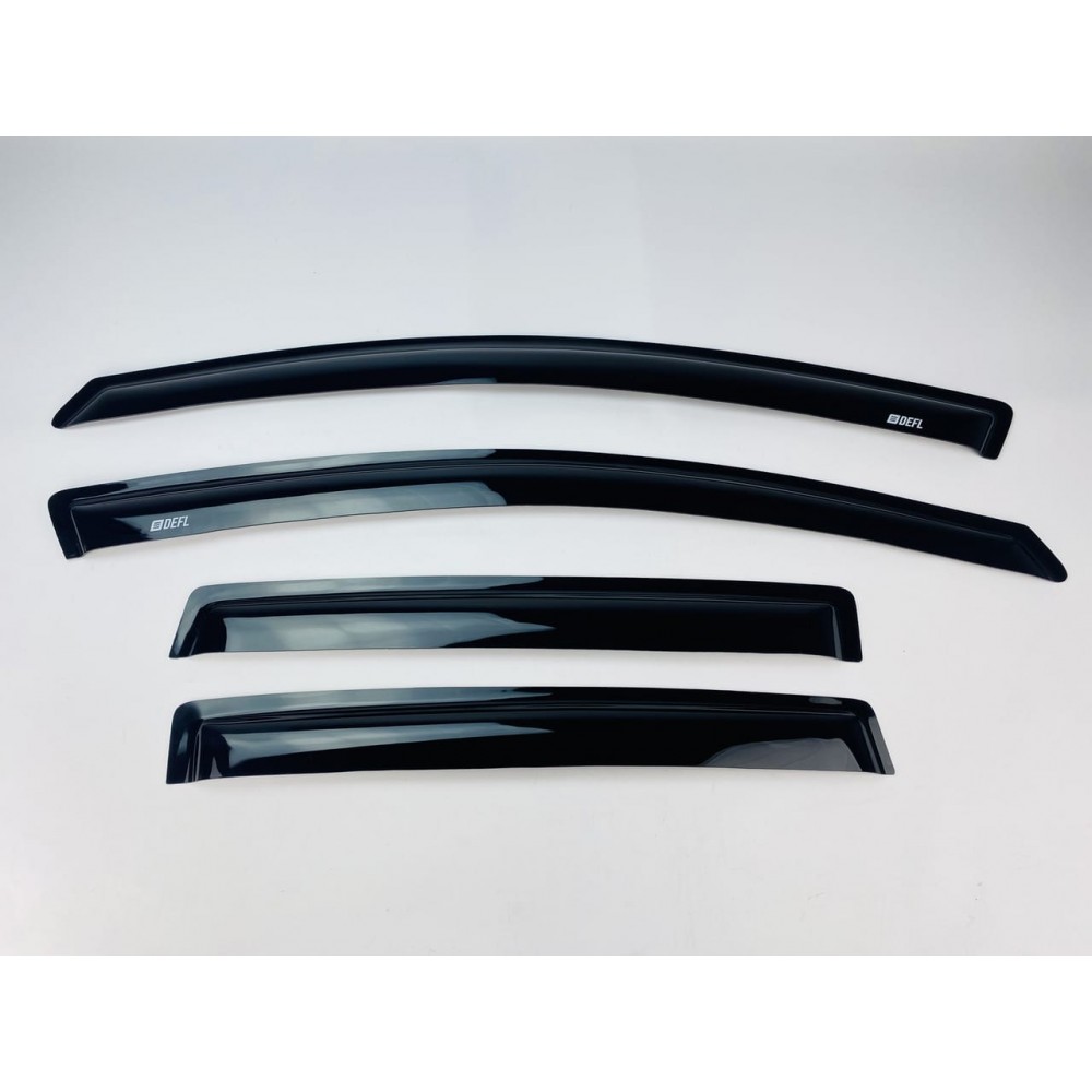 Дефлекторы окон (ветровики) для Volkswagen Golf 5 2004-2008 HB накладные (DEFL) Q2