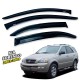 Дефлектори вікон (вітровики) для Kia Sorento 2002-2009 накладні (DEFL) Q2