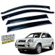 Дефлектори вікон (вітровики) для Hyundai Tucson I 2004-2010 накладні (DEFL) Q2