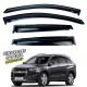 Дефлектори вікон (вітровики) для Chevrolet Captiva 2007-2019 накладні (DEFL) Q2