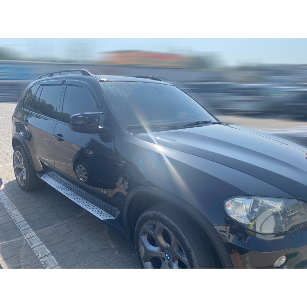 Дефлектори вікон (вітровики) до BMW X5 E70 2007-2013 накладні (DEFL) Q2