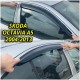 Дефлекторы окон (ветровики) для Skoda Octavia A5 2004-2013 Sedan/HB накладные (DEFL) Q2