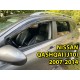 Дефлектори вікон (вітровики) для Nissan Qashqai I 2006-2014 накладні 5 міст. (DEFL) Q2