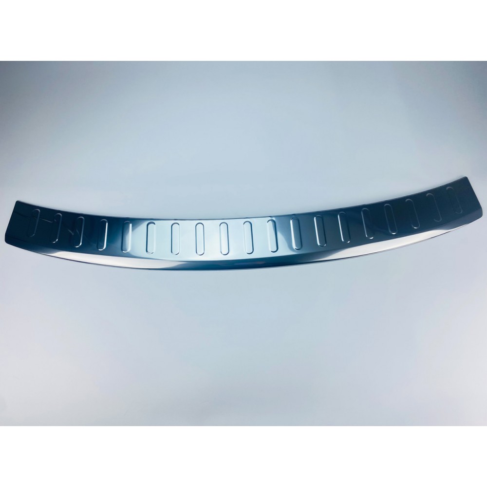 Накладка на задній бампер для Renault Megane III 2008-2016 SW=комби ДОВГА Хром-нерж (TAN24)