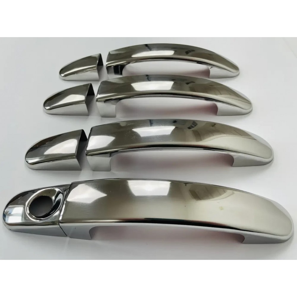 Накладки на ручки для Ford Focus / C-MAX 2003-2010+/Connect 14-20 (Хром-нерж, 4шт) TAN24