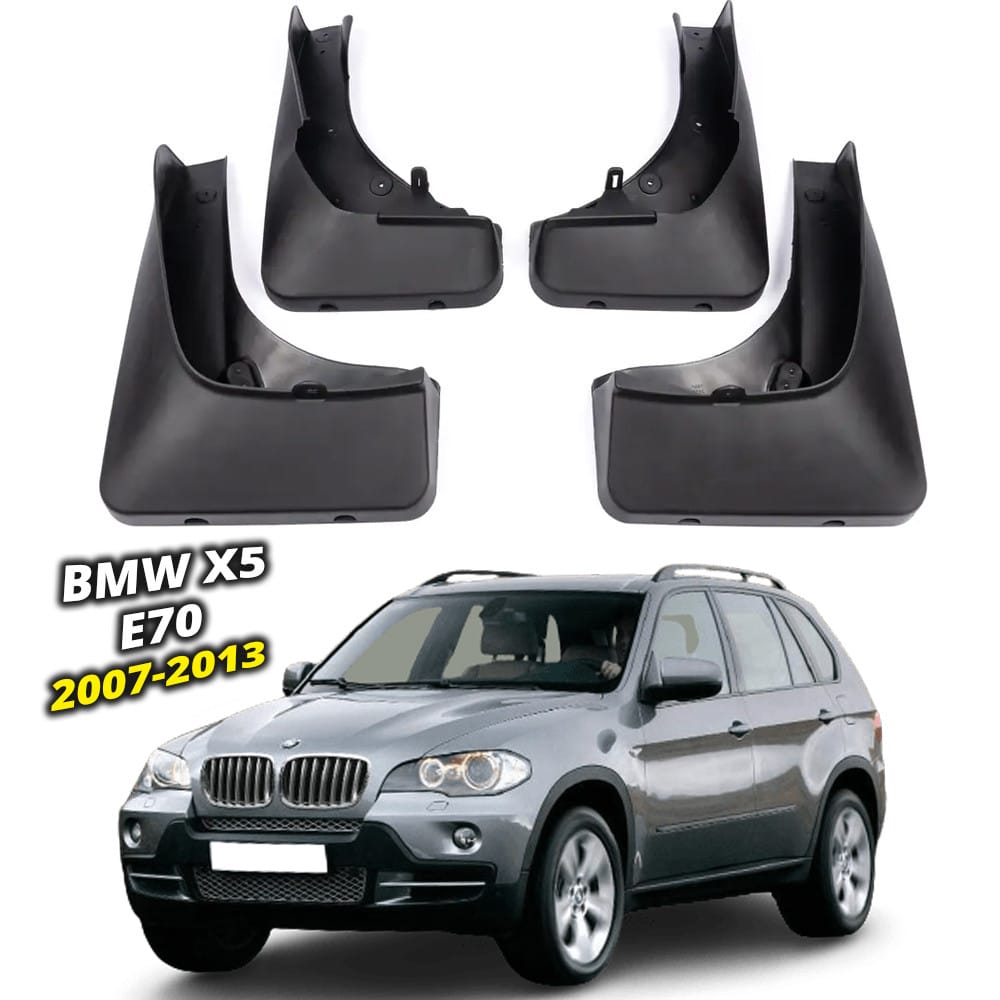 Брызговики для BMW X5 E70 2007-2013 Для авто с порогами 