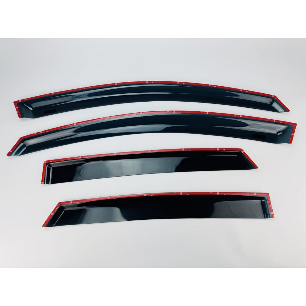 Дефлектори вікон (вітровики) Ford Focus 1998-2004 Sedan HIC