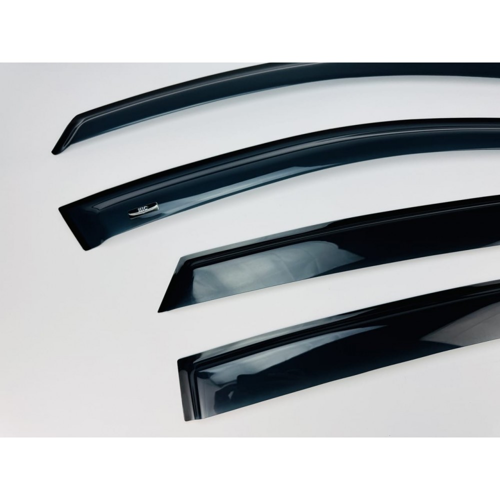 Дефлектори вікон (вітровики) Ford Focus 1998-2004 Sedan HIC
