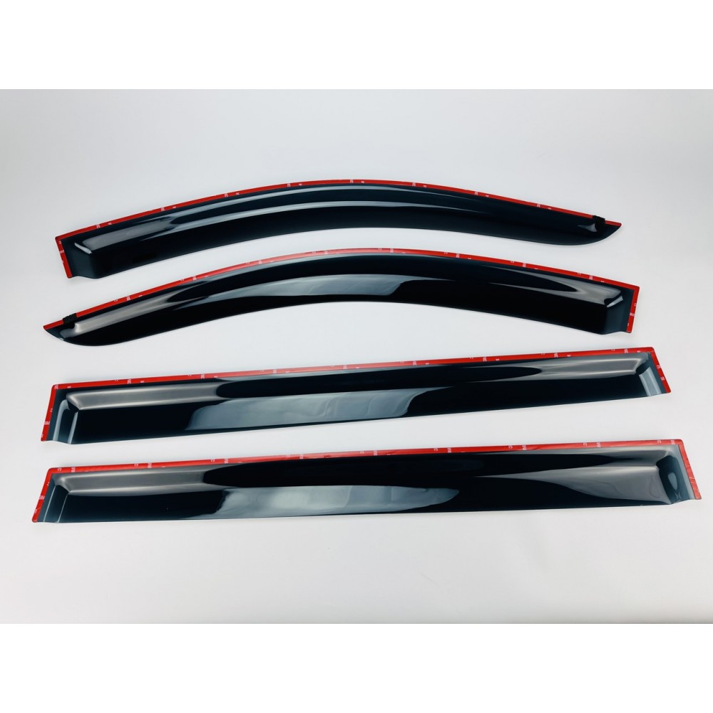 Дефлектори вікон (вітровики) Mitsubishi Pajero Sport 2009-2015 HIC