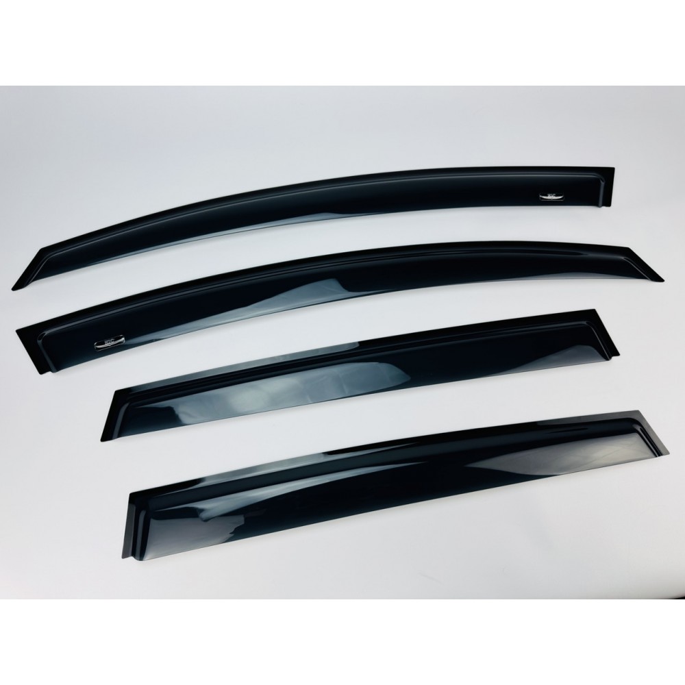 Дефлекторы окон (ветровики) Renault Clio IV 2012+ HB HIC