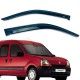Дефлектори вікон (вітровики) для Renault Kangoo / Citroen Berlingo I 1997-2007 накладні (DEFL) Q2