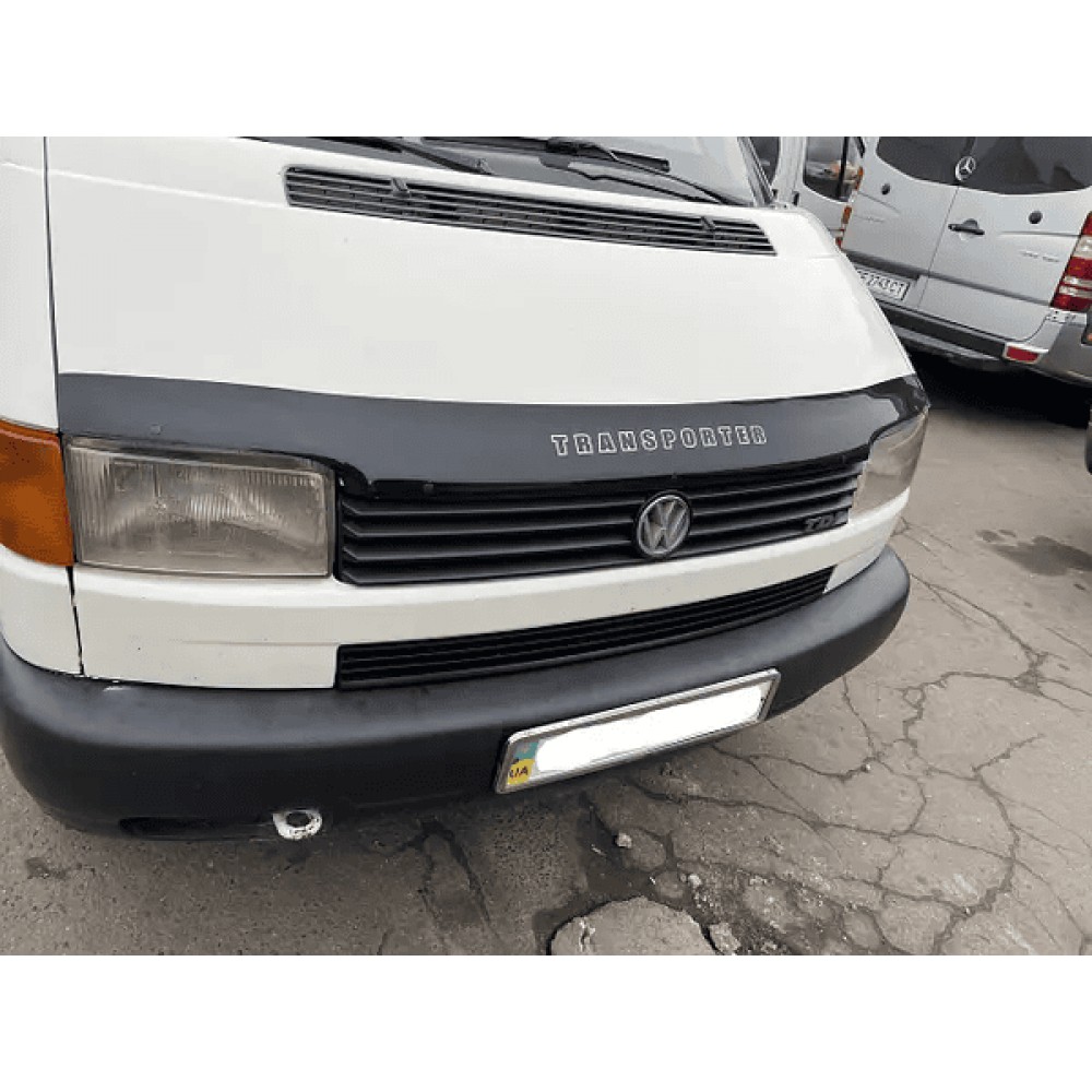 Дефлектор капота (мухобойка) для Volkswagen T4 1990-1998 (VIP) пряма