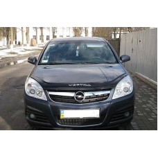 Дефлектор капота (мухобойка) для Opel Vectra C 2006-2008 /рестайлинг (ViP)