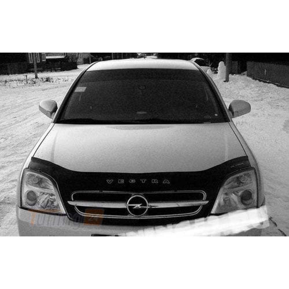 Дефлектор капота (мухобійка) для Opel Veсtra C 2002-2006 (VIP)