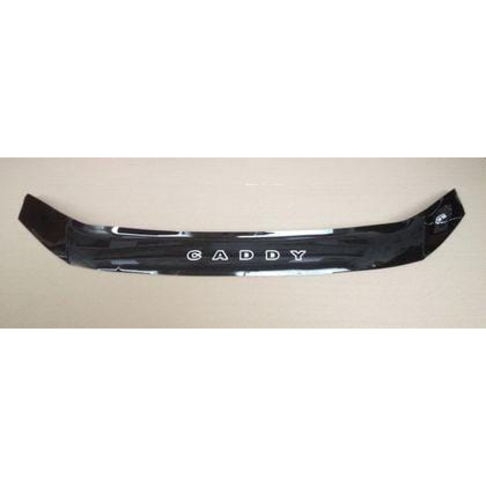 Дефлектор капота (мухобійка) для Volkswagen Caddy 2015+ (ViP)