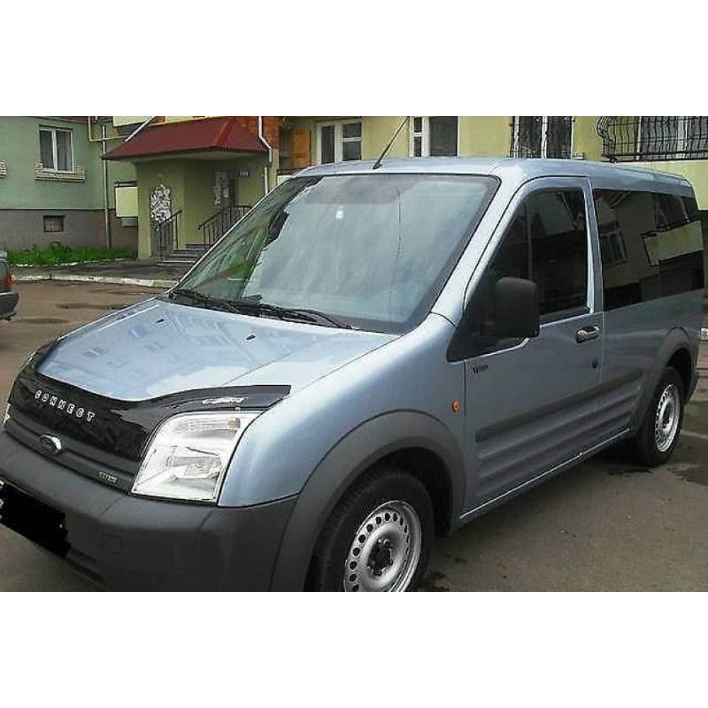 Дефлектор капота (мухобійка) для Ford Transit Connect 2002-2006 (ViP)
