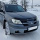 Дефлектор капота (мухобійка) для Mitsubishi Outlander 2001-2007 (ViP)