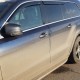 Дефлектори вікон (вітровики) Mercedes GLC-class X-205 2015+ з Хром молдінгом HIC