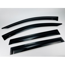 Дефлекторы окон (ветровики) Jeep Cherokee (KL) 2014+ HIC