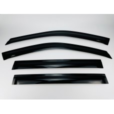 Дефлекторы окон (ветровики) Jeep Compass 2017+ HIC