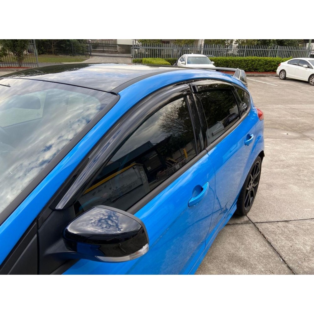 Дефлектори вікон (вітровики) Ford Focus 2011-2019 III Sedan/HB HIC