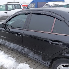 Дефлектори вікон (вітровики) Mercedes E-class W-211 2003-2009 Sedan HIC