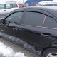 Дефлекторы окон (ветровики) Mercedes E-class W-211 2003-2009 Sedan HIC