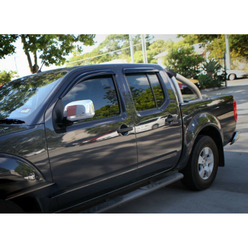 Дефлектори вікон (вітровики) Nissan Navara 2005-2014 HIC