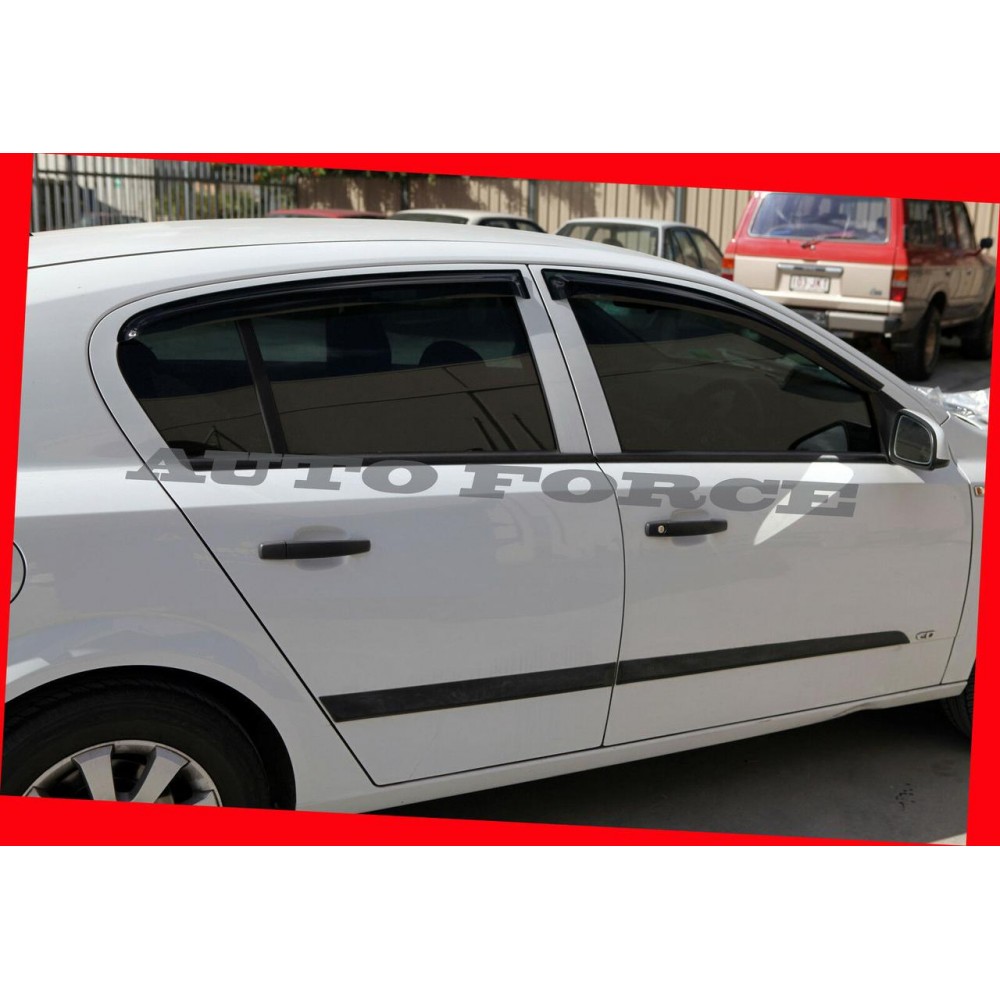 Дефлекторы окон (ветровики) Opel Astra H 2004-2009 5D HB HIC